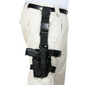 Deluxe Adjustable Drop Leg Tactical Holster - Black